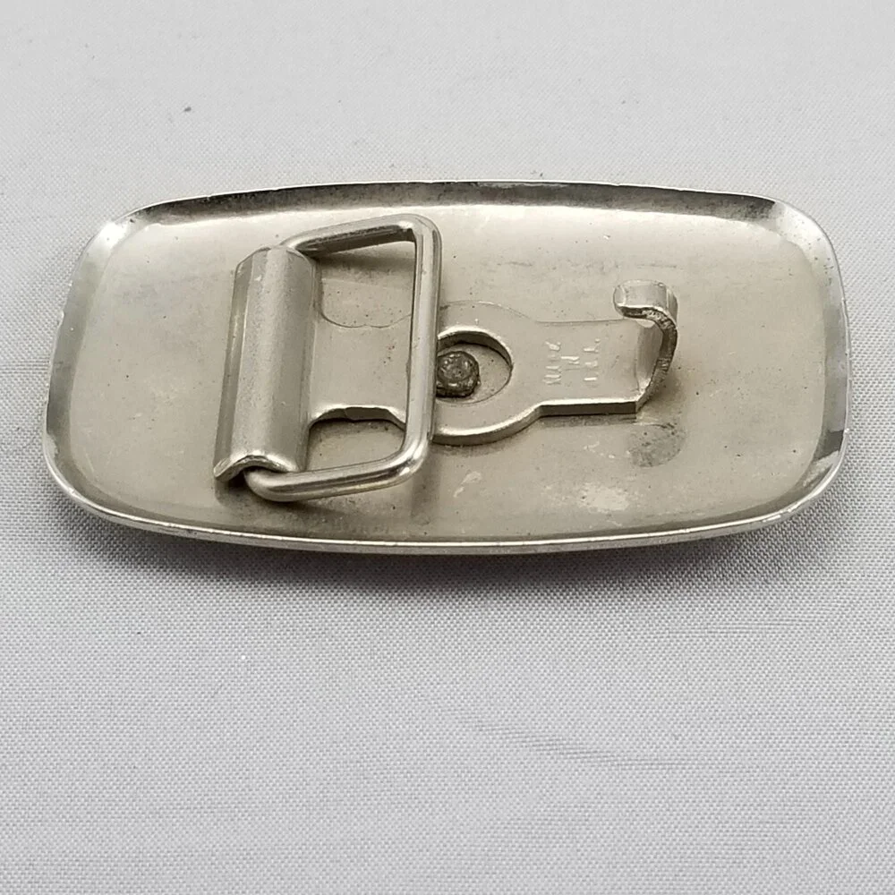 Vintage Belt‎ Buckle Small Horse Head Western Shiny Made In The USA Gift - Picture 9 of 11